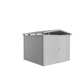 Biohort | Berging Panorama Gr. P4 | Enkele Deur | Zilver-Metallic